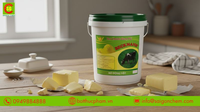 Bơ động vật giàu béo, hương vị thơm ngon đặc trưng