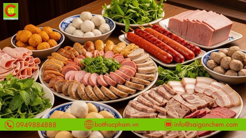 Chất tạo độ giòn dai giúp cải thiện cấu trúc thực phẩm