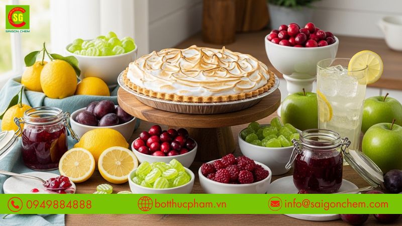 Lưu ý sử dụng phụ gia tạo chua đúng liều lượng an toàn