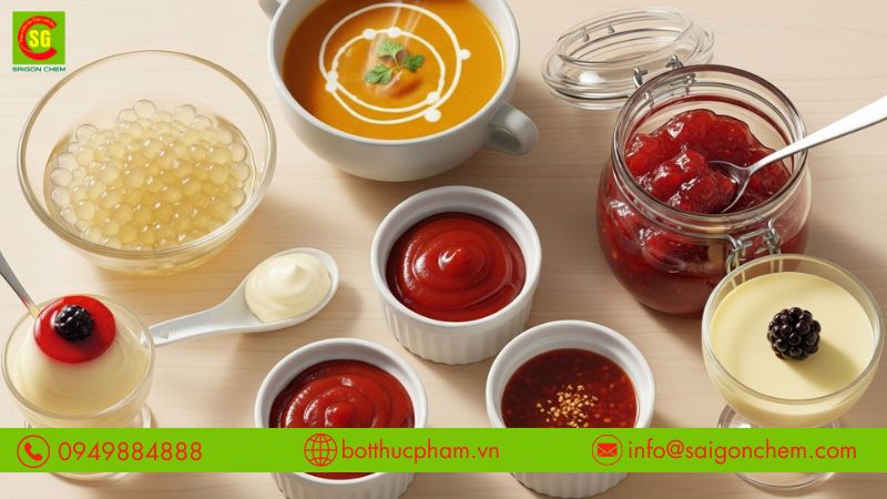 CÁC CHẤT TẠO ĐỘ SÁNH CHO CÁC LOẠI THỰC PHẨM