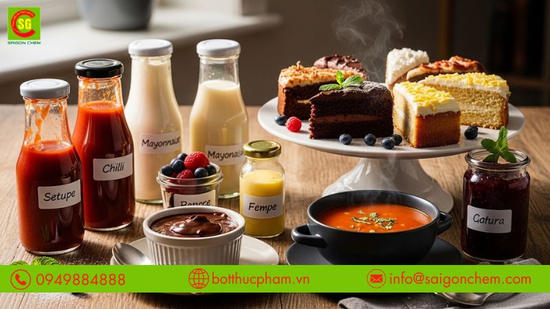 C&aacute;c loại phụ gia tạo độ s&aacute;nh được d&ugrave;ng trong thực phẩm