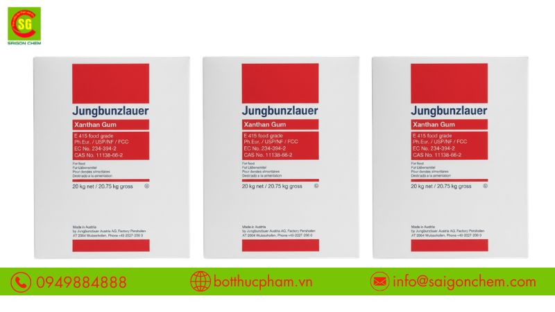Chất tạo đặc thực phẩm xanthan gum