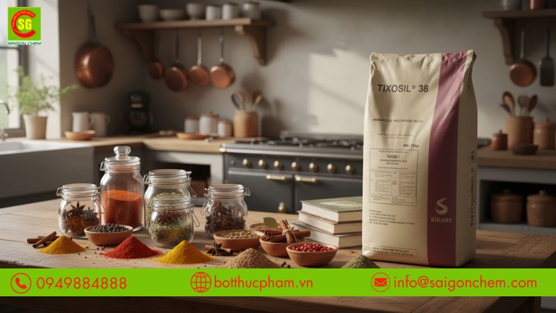 CHẤT CHỐNG VÓN TRONG THỰC PHẨM