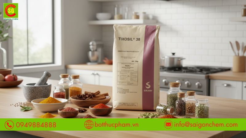 Chống v&oacute;n gi&uacute;p thực phẩm giữ độ tơi xốp ổn định