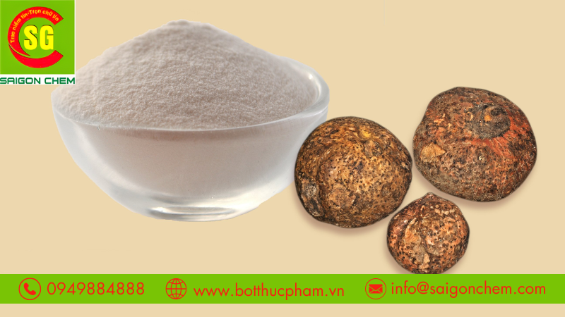 ĐỊA CHỈ MUA KONJAC GUM CHẤT LƯỢNG VÀ AN TOÀN TẠI TPHCM