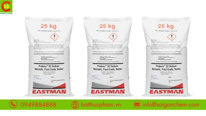 Giới thiệu chất bảo quản Sodium Benzoate xuât xứ từ Mỹ