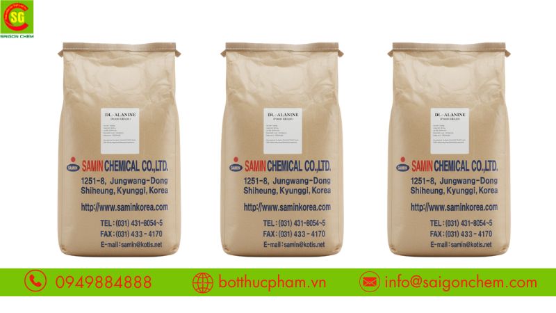 Giới thiệu chất điều vị Glycine xuất xứ Hàn Quốc