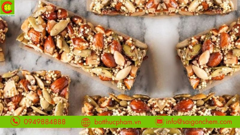 Đường Isomalt giúp bánh ít ngọt và ổn định cấu trúc