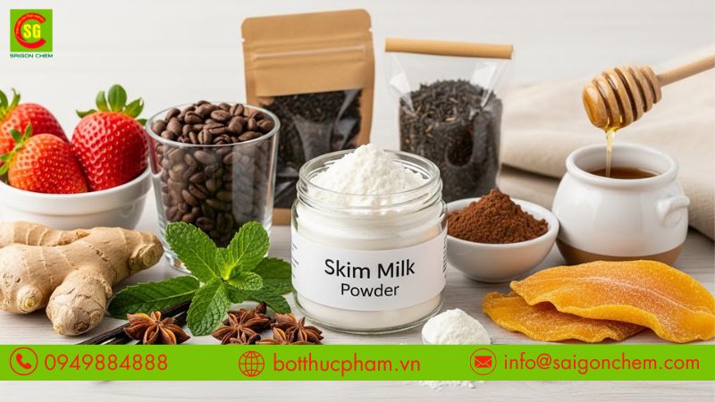 Nguyên liệu có thể dùng pha chế đồ uống ngon và lạ