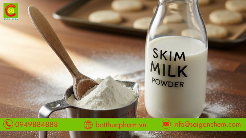 Giá bột sữa gầy trên thị trường tùy theo số lượng mua