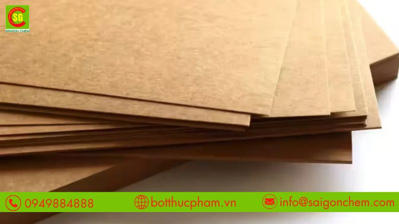 Chất kết d&iacute;nh trong sản xuất giấy bồi