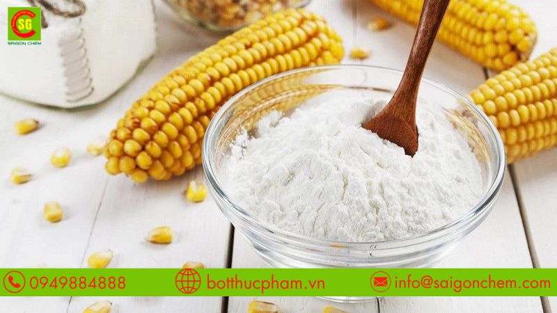 Tinh bột bắp dễ kết hợp với những nguy&ecirc;n liệu kh&aacute;c