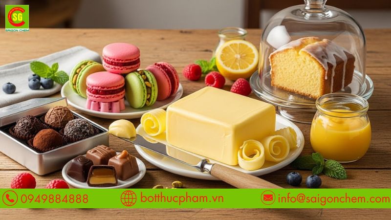 BƠ ĐỘNG VẬT CHO BÁNH KẸO VÀ TIÊU CHUẨN CHỌN NGUYÊN LIỆU CHUẨN