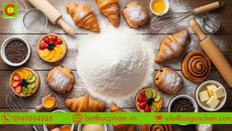 Hướng dẫn cách sử dụng mì biến tính làm bánh chi tiết