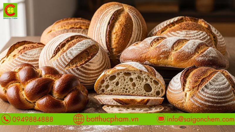 Tăng độ xốp cho bánh mì