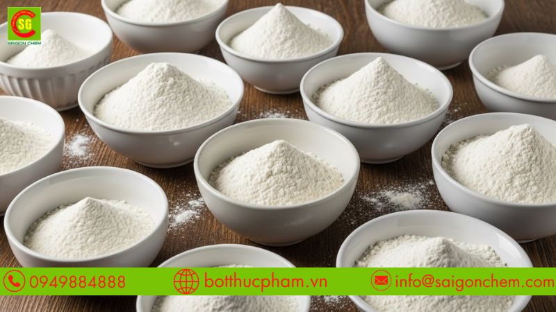 Một số loại tinh bột biến t&iacute;nh Th&aacute;i Lan phổ biến