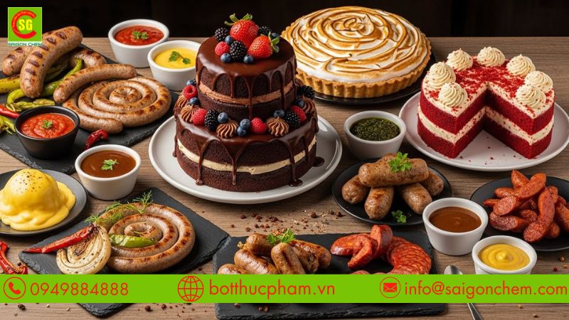 M&igrave; biến t&iacute;nh Th&aacute;i Lan sử dụng trong thực phẩm