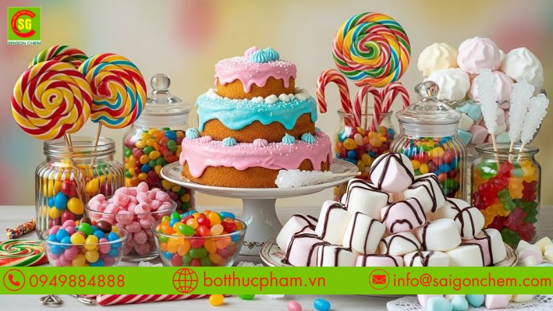 M&igrave; biến t&iacute;nh d&ugrave;ng trong b&aacute;nh kẹo