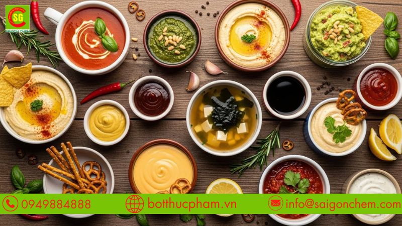 Tạo độ sệt tự nhi&ecirc;n cho nước sốt