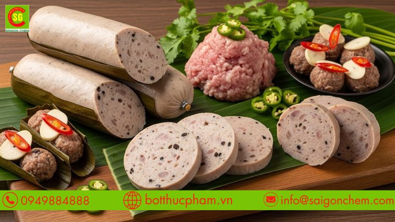 M&igrave; biến t&iacute;nh d&ugrave;ng trong thực phẩm thịt chế biến