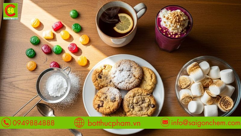 Thích hợp cho các món ăn kiêng, đồ uống và thực phẩm chức năng