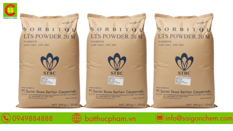 Quá trình chiết xuất Sorbitol từ tinh bột ngô và sắn