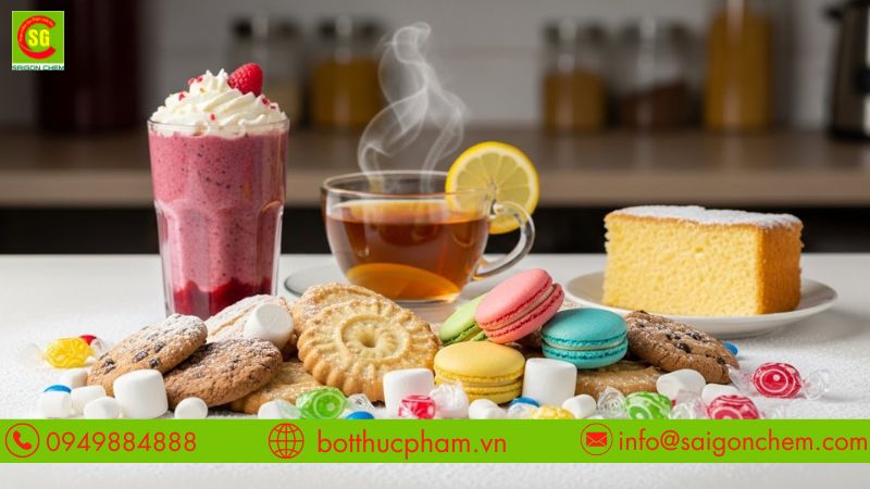 Sorbitol đóng vai trò quan trọng trong sản xuất thực phẩm