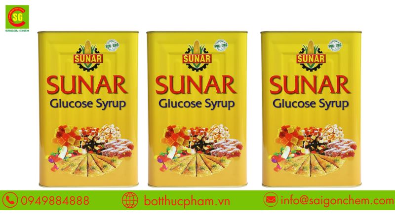 Dòng Glucose syrup trong suốt, sánh mịn đầy hấp dẫn