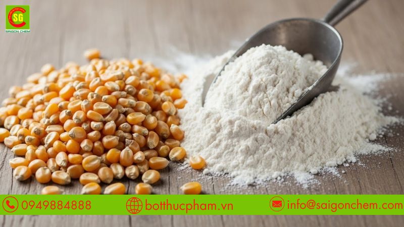 Chọn bột bắp khi muốn m&oacute;n ăn kết cấu nhẹ, kh&ocirc;ng qu&aacute; đặc