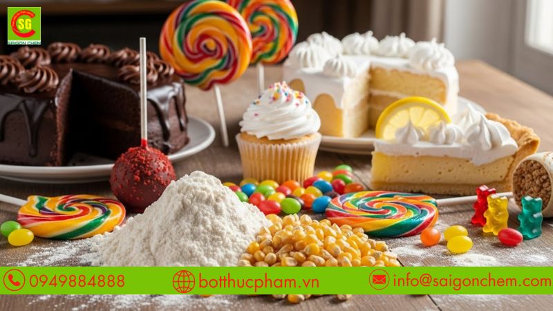 TINH BỘT BẮP CHO BÁNH KẸO – BÍ QUYẾT LÀM BÁNH DẺO NGỌT TỰ NHIÊN