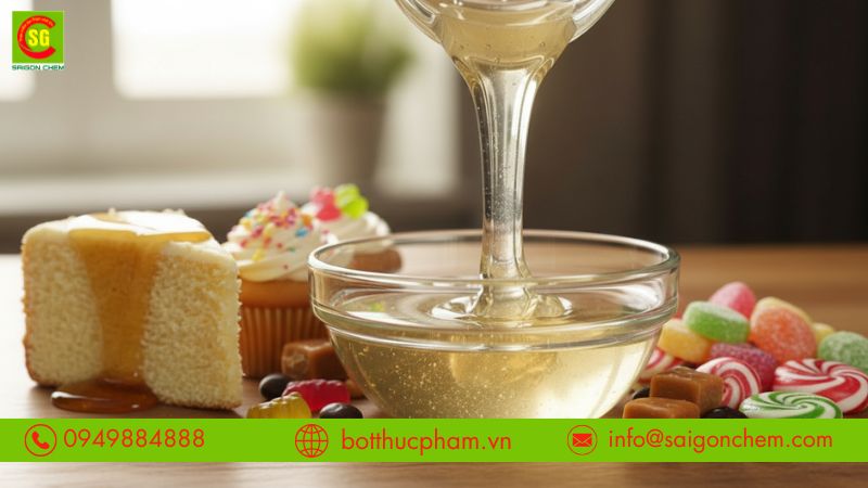 GLUCOSE SYRUP DÙNG ĐỂ LÀM GÌ TRONG LÀM BÁNH VÀ NẤU ĂN
