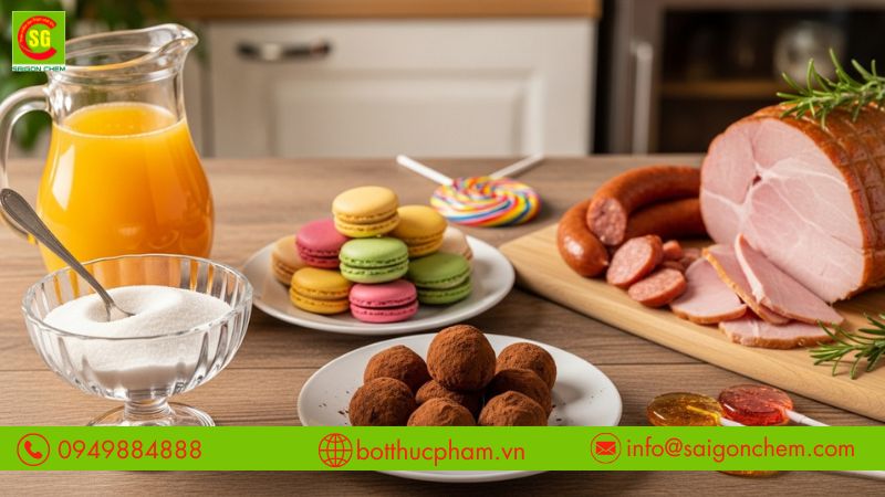 Chất điều vị alanine gi&uacute;p hương b&aacute;nh kẹo th&ecirc;m dịu nhẹ v&agrave; h&agrave;i h&ograve;a