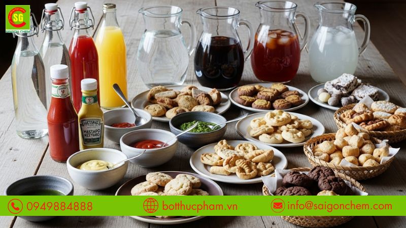 Chất điều vị glycine tan nhanh, duy tr&igrave; kết cấu, m&agrave;u sắc sản phẩm khi gia nhiệt