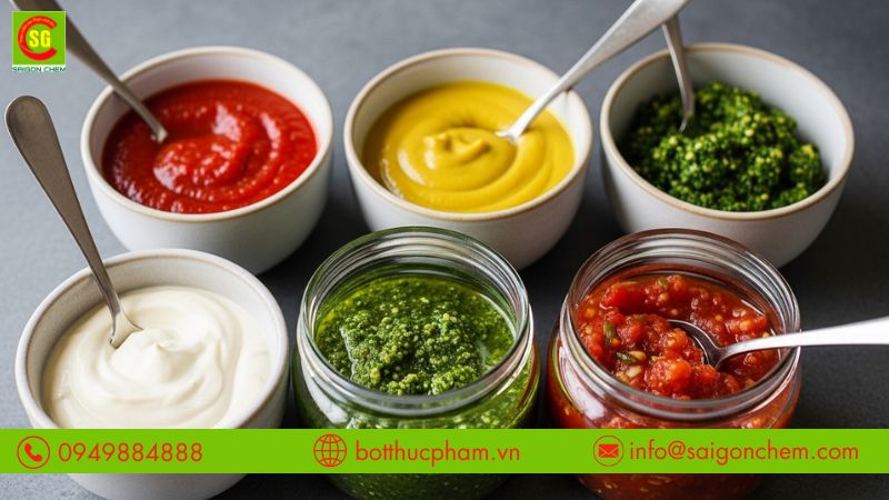 Chất n&agrave;y gi&uacute;p nguy&ecirc;n liệu h&ograve;a quyện, tạo sự c&acirc;n bằng tổng thể