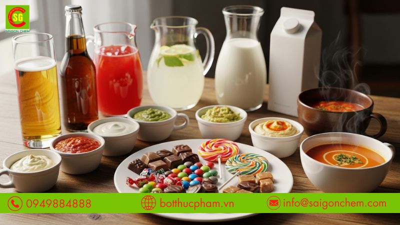 C&ocirc;ng dụng glycine duy tr&igrave; kết cấu mềm mượt v&agrave; hương thơm ổn định