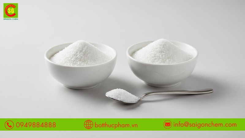 Chất điều vị glycine thực phẩm gi&uacute;p ổn định sản phẩm khi gia nhiệt 