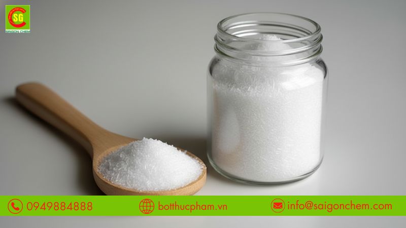 Gi&uacute;p thay thế đường v&agrave; cải thiện khẩu vị sản phẩm