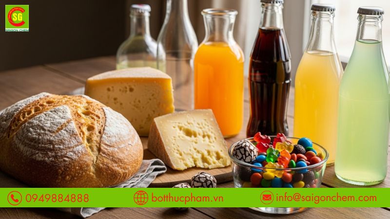 Công dụng của chất bảo quản sorbic