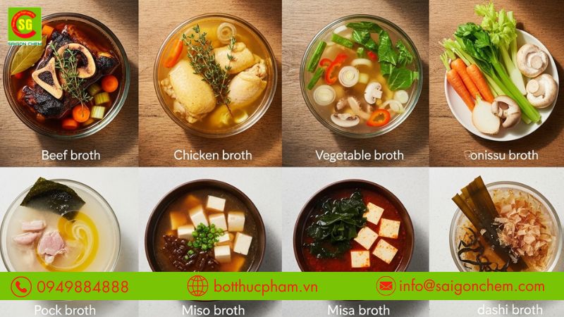 Phụ gia giúp giảm lượng muối