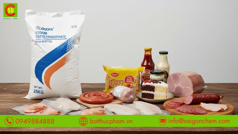 C&ocirc;ng dụng STPP gi&uacute;p giữ nước v&agrave; ổn định cấu tr&uacute;c