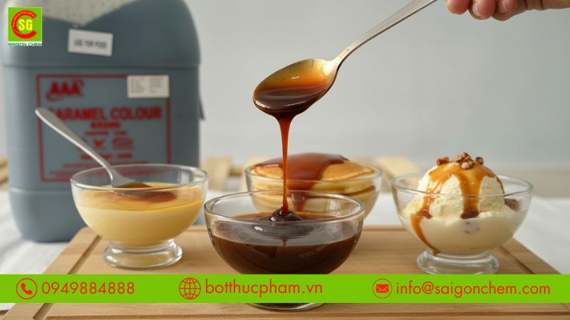 MÀU CARAMEL TRONG THỰC PHẨM – PHỤ GIA TẠO MÀU AN TOÀN