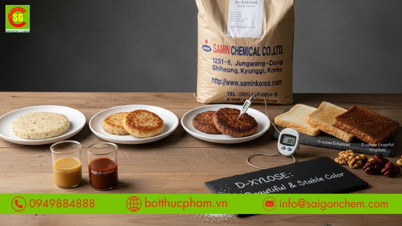 Cách sử dụng D-xylose đúng giúp lên màu đẹp và ổn định