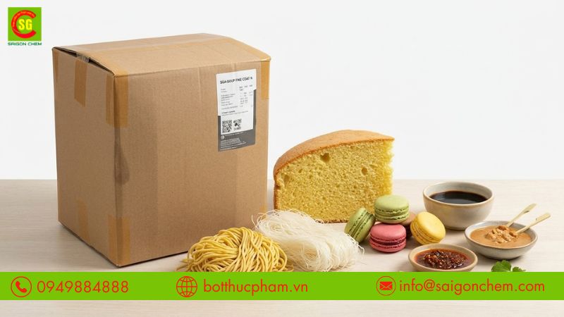 Bột l&ograve;ng trắng trứng ứng dụng trong nhiều loại thực phẩm