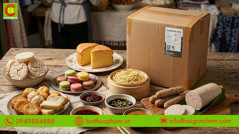 Bột lòng trắng trứng ứng dụng trong thực phẩm và mỹ phẩm
